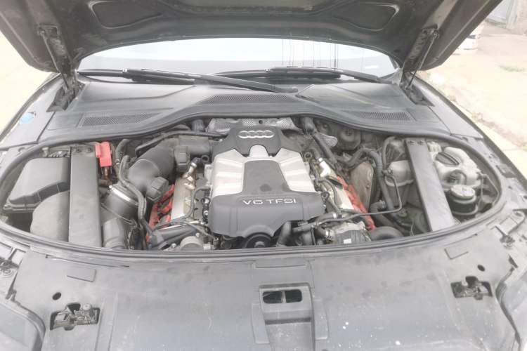 Used Audi A8 2012 A8L 45 TFSI quattro Comfort model Engine Bay