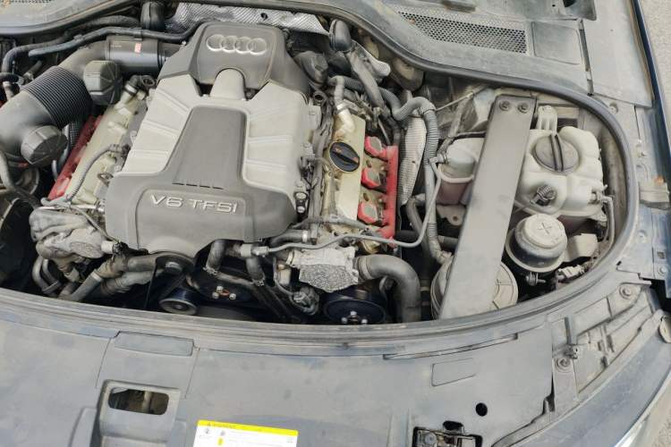 Used Audi A8 2012 A8L 45 TFSI quattro Comfort model Engine Bay Left