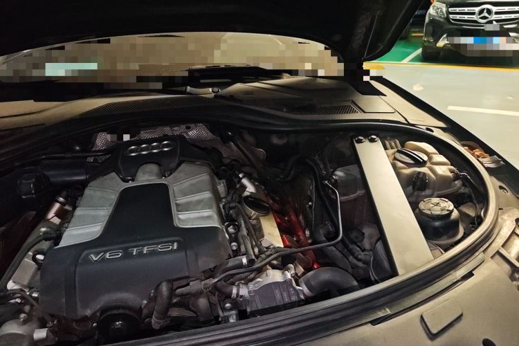 Used Audi A8 2012 A8L 45 TFSI quattro Comfort model Engine Bay Left
