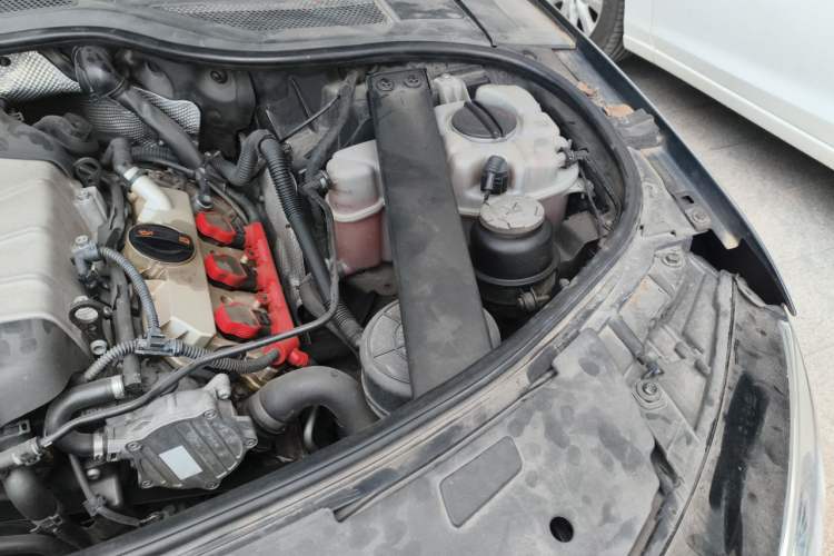 Used Audi A8 2012 A8L 50 TFSI quattro Comfort model Engine Bay Left