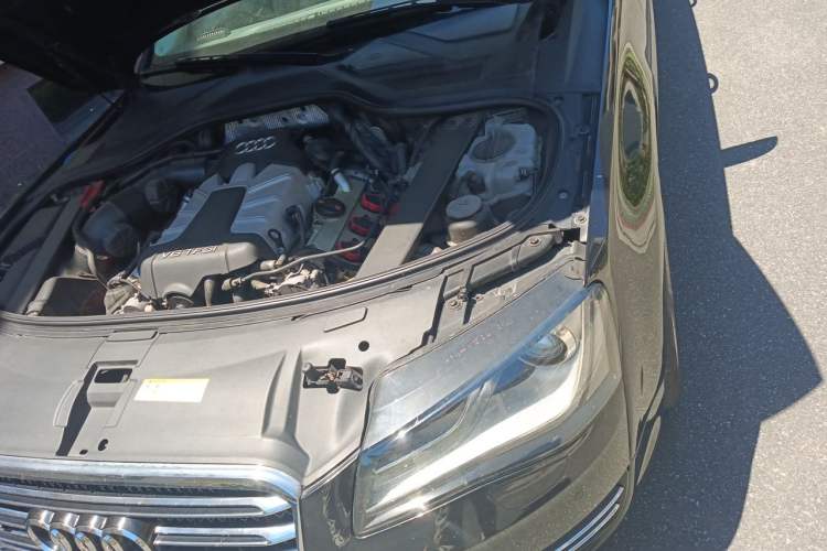 Used Audi A8 2012 A8L 45 TFSI quattro Luxury Model Engine Bay Left