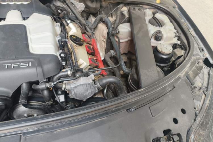 Used Audi A8 2012 A8L 45 TFSI quattro Luxury Model Engine Bay Left