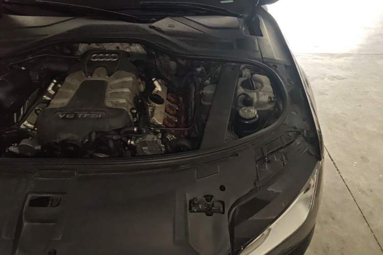 Used Audi A8 2012 A8L 45 TFSI quattro Luxury Model Engine Bay Left
