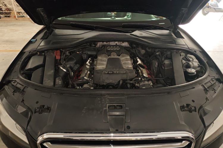 Used Audi A8 2012 A8L 45 TFSI quattro Luxury Model Engine Bay