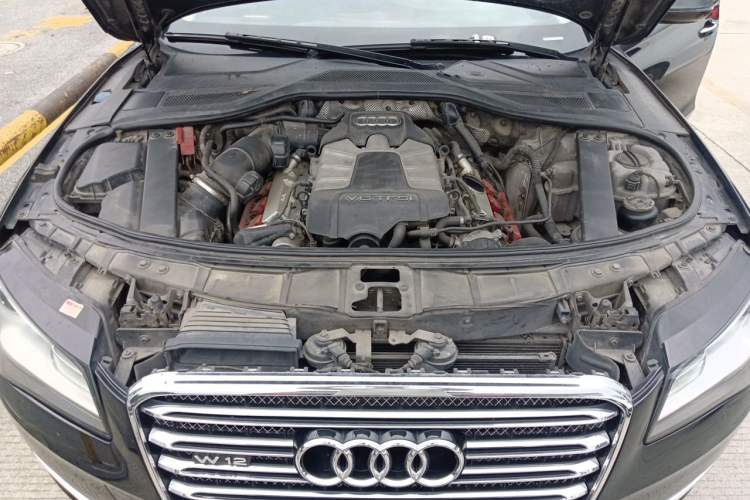 Used Audi A8 2012 A8L 45 TFSI quattro Comfort model Engine Bay