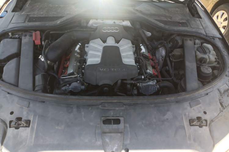 Used Audi A8 2012 A8L 45 TFSI quattro Luxury Model Engine Bay