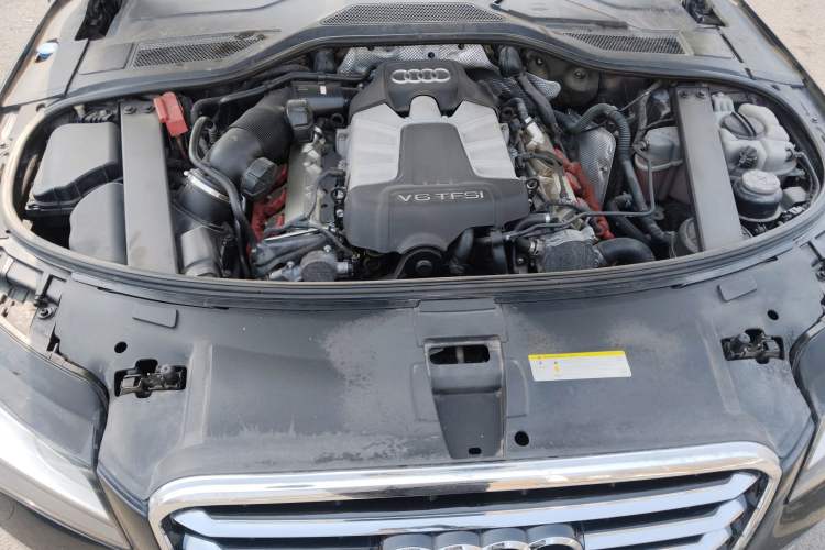 Used Audi A8 2012 A8L 45 TFSI quattro Comfort model Engine Bay