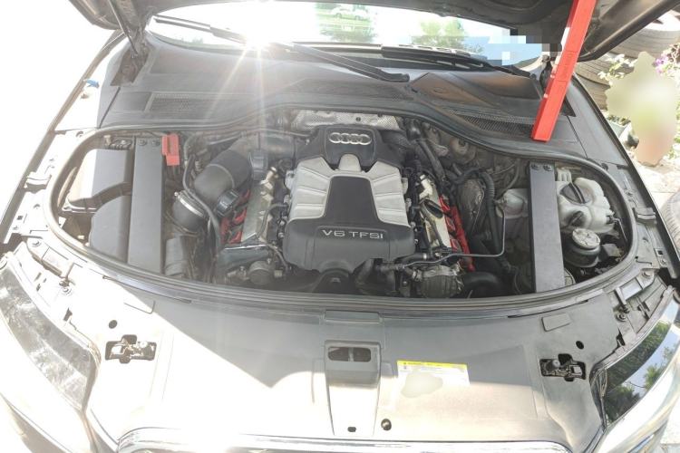 Used Audi A8 2012 A8L 45 TFSI quattro Luxury Model Engine Bay