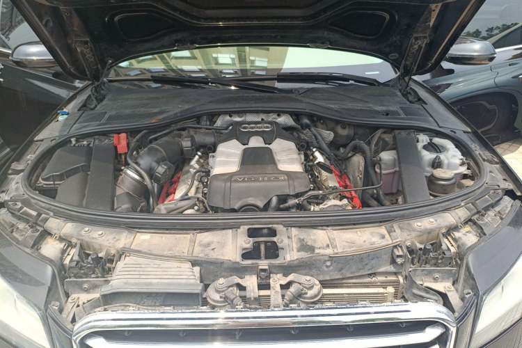 Used Audi A8 2012 A8L 45 TFSI quattro Luxury Model Engine Bay