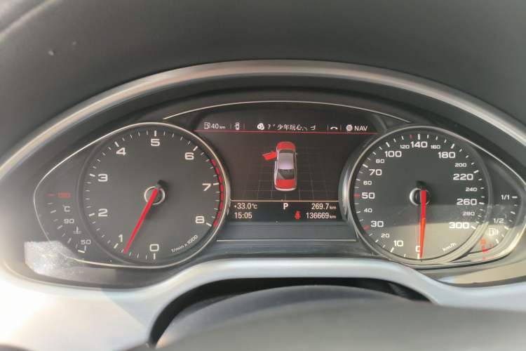 Used Audi A8 2012 A8L 45 TFSI quattro Luxury Model Instrument Cluster