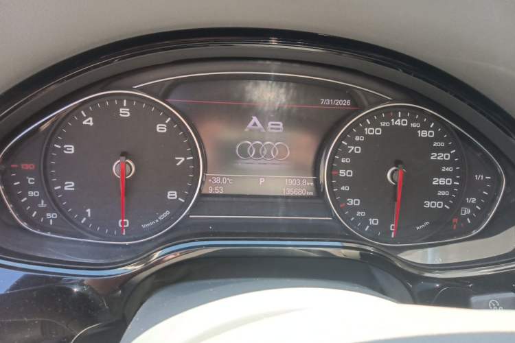 Used Audi A8 2012 A8L 45 TFSI quattro Luxury Model Instrument Cluster