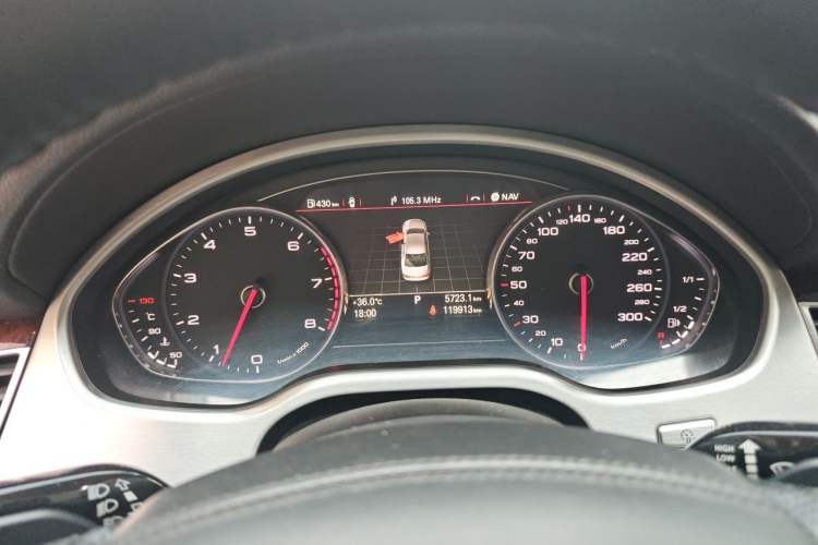 Used Audi A8 2012 A8L 45 TFSI quattro Luxury Model Instrument Cluster