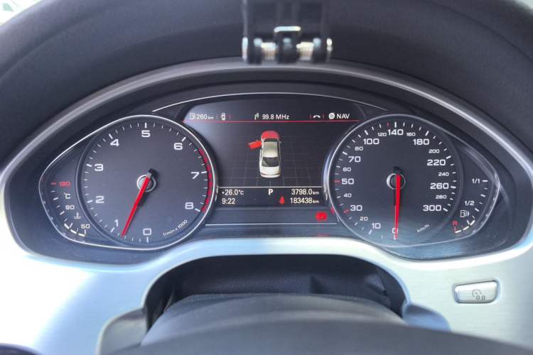 Used Audi A8 2012 A8L 45 TFSI quattro Luxury Model Instrument Cluster