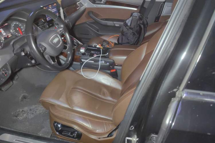 Used Audi A8 2012 A8L 50 TFSI quattro Comfort model Left Front Seat