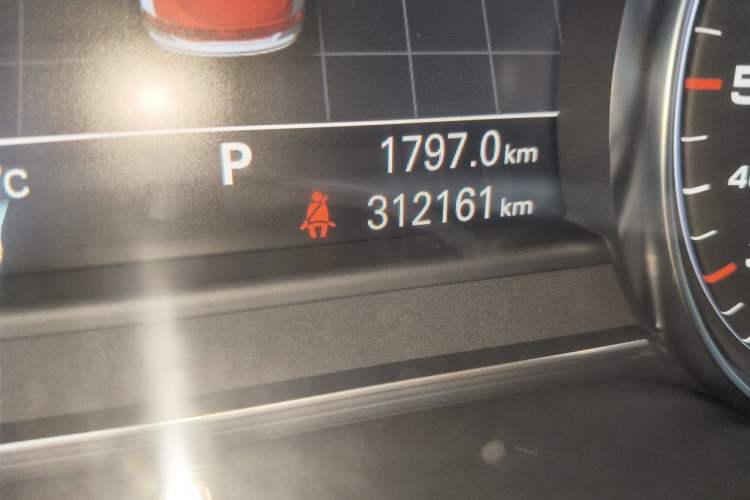 Used Audi A8 2012 A8L 50 TFSI quattro Luxury Model Odometer Close Up