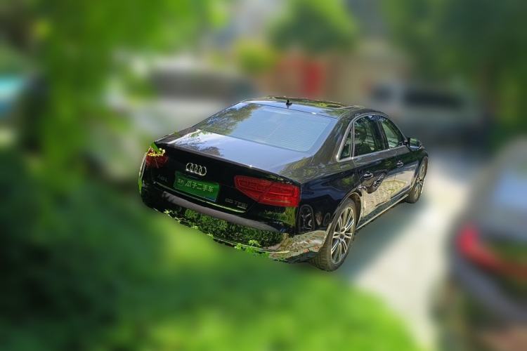 Used Audi A8 2012 A8L 50 TFSI quattro Comfort model Rear Right 45 Deg