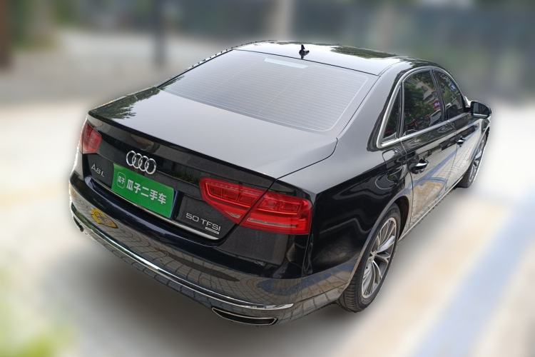 Used Audi A8 2012 A8L 45 TFSI quattro Luxury Model Rear Right 45 Deg
