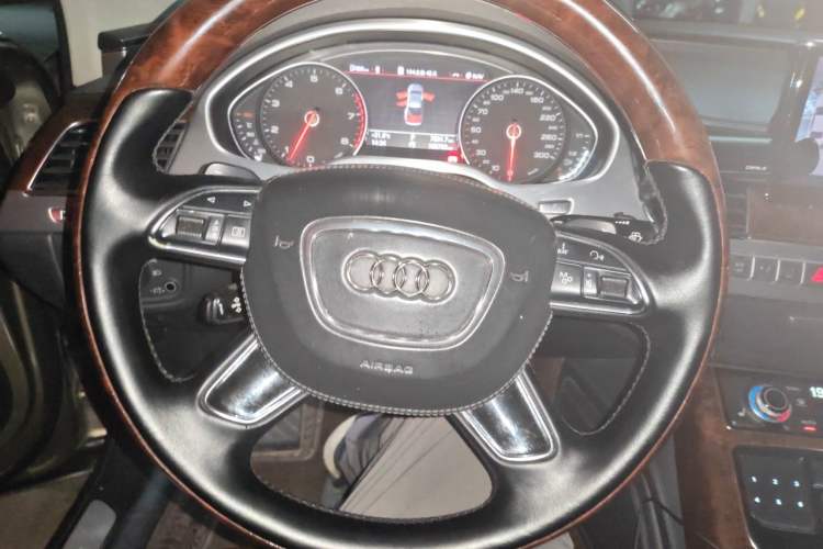 Used Audi A8 2012 A8L 45 TFSI quattro Comfort model Steering Wheel