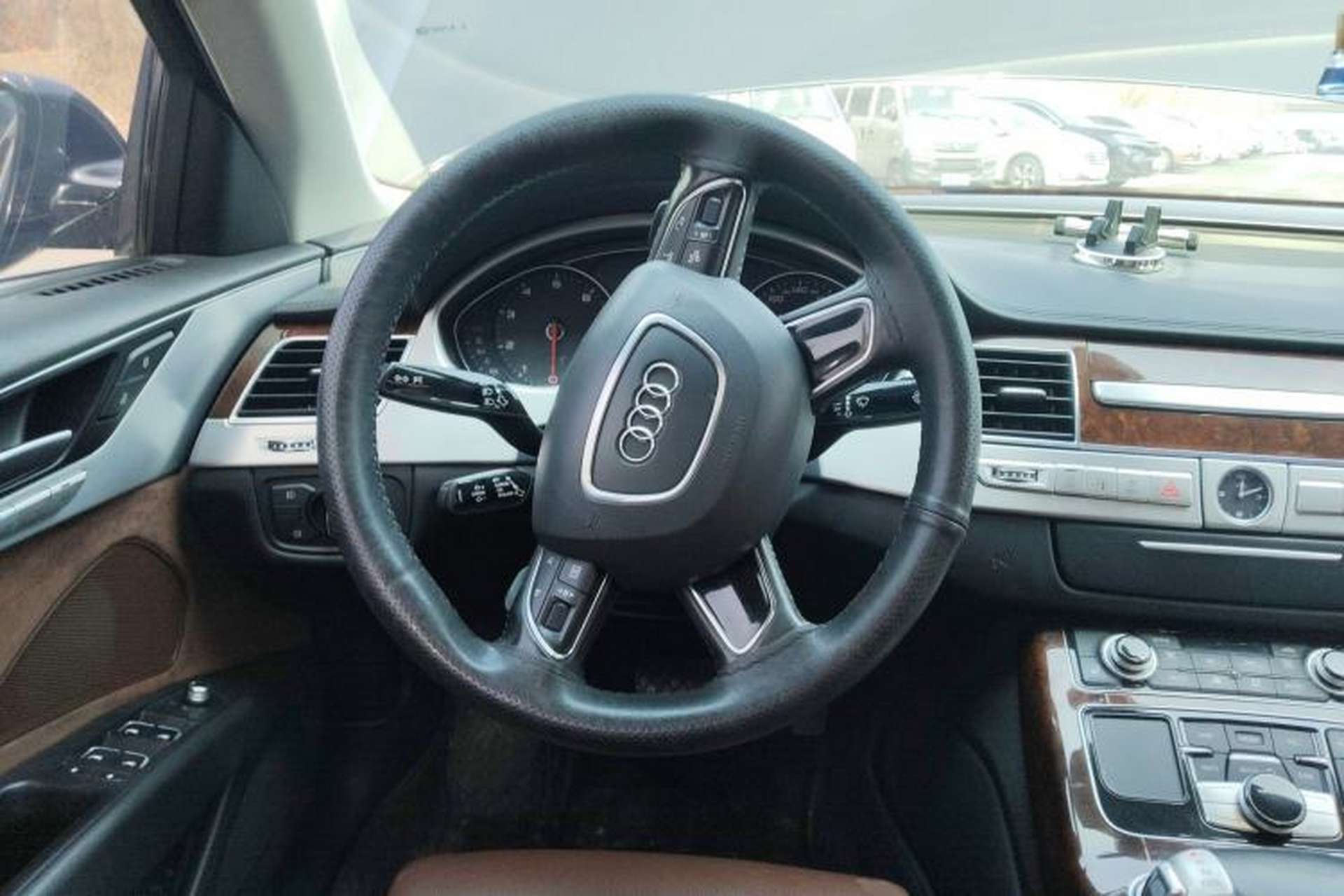 Used Audi A8 2012 A8L 45 TFSI quattro Comfort model Steering Wheel