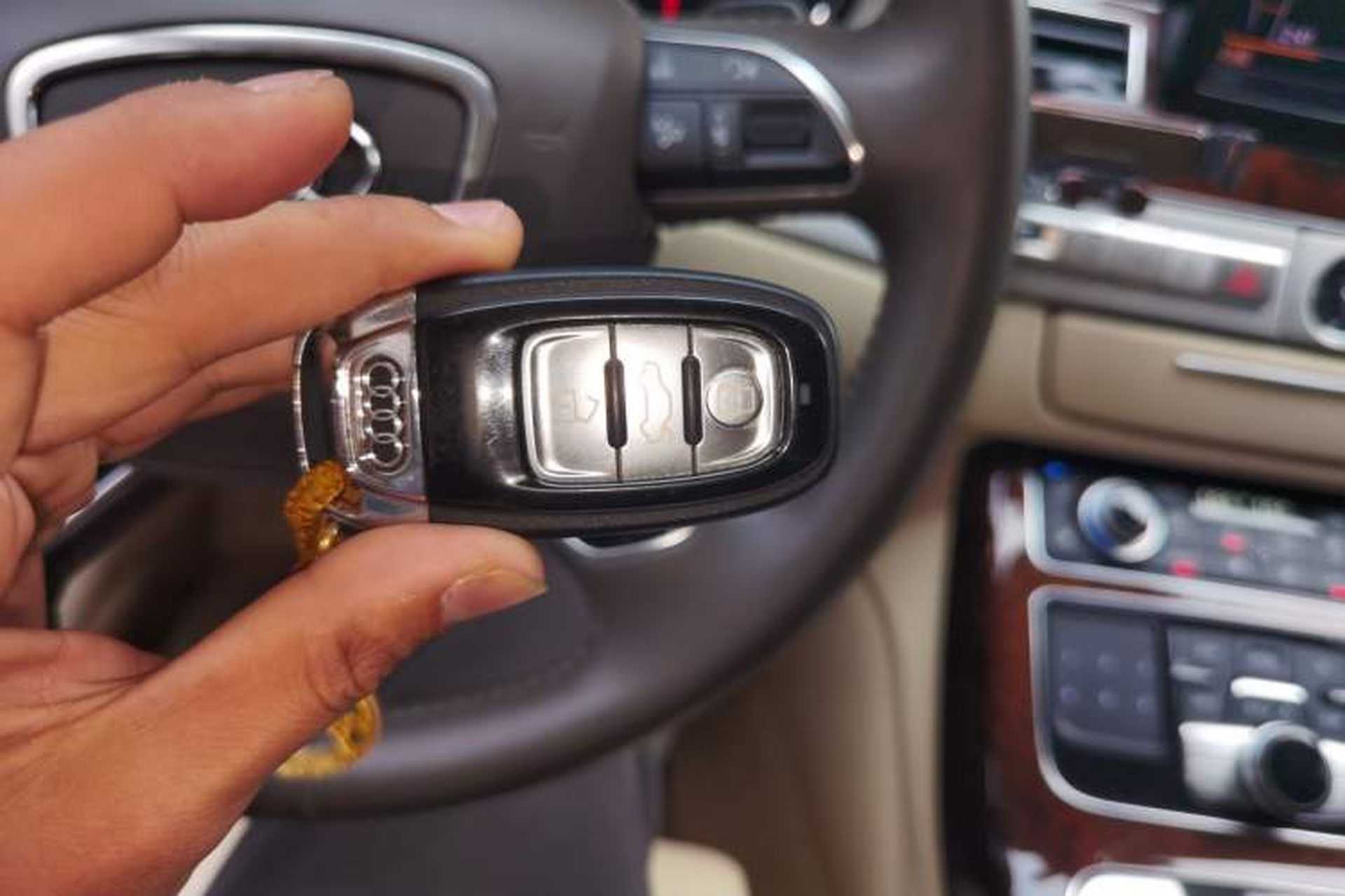 Used Audi A8 2012 A8L 45 TFSI quattro Luxury Model Vehicle Key