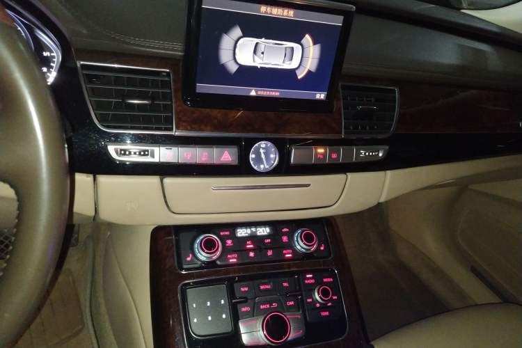 Used Audi A8 2012 A8L 45 TFSI quattro Comfort model Audio And AC Panel