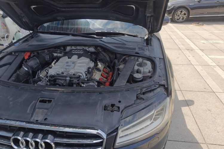 Used Audi A8 2012 A8L 45 TFSI quattro Luxury Model Engine Bay Left