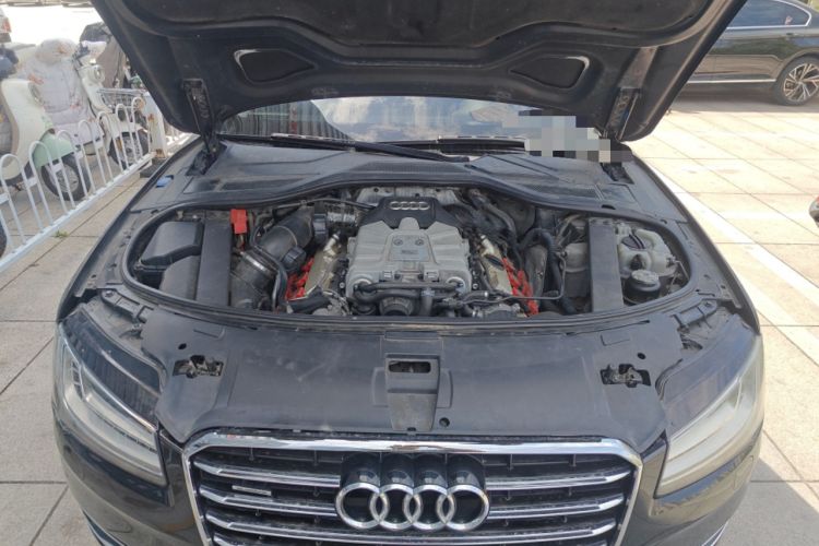 Used Audi A8 2012 A8L 45 TFSI quattro Luxury Model Engine Bay