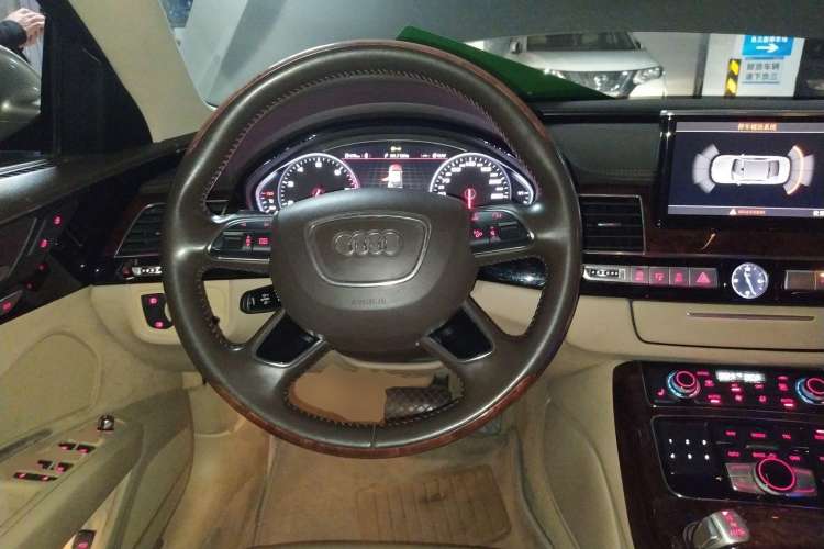 Used Audi A8 2012 A8L 45 TFSI quattro Comfort model Steering Wheel
