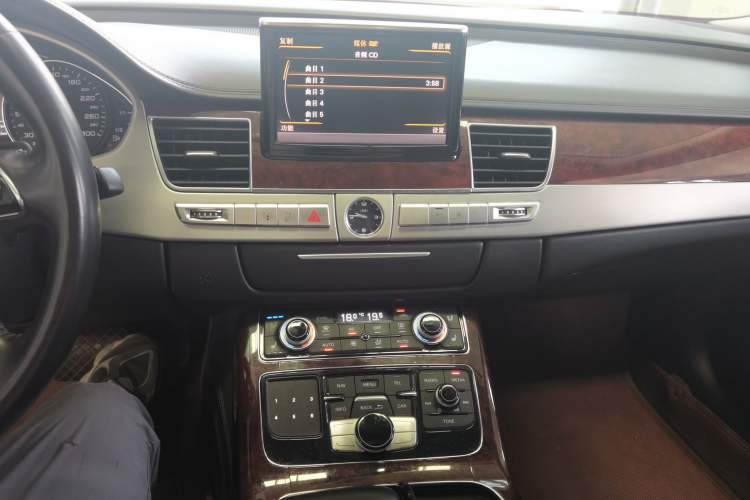 Used Audi A8 2012 A8L 45 TFSI quattro Luxury Model Audio And AC Panel