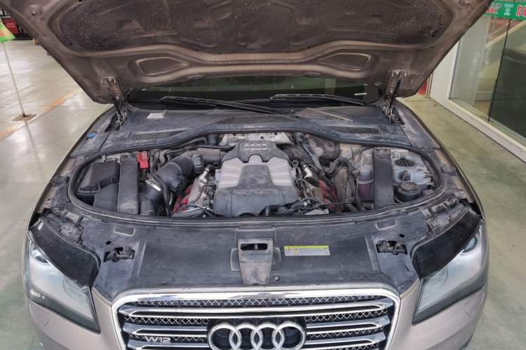 Used Audi A8 2012 A8L 45 TFSI quattro Luxury Model Engine Bay