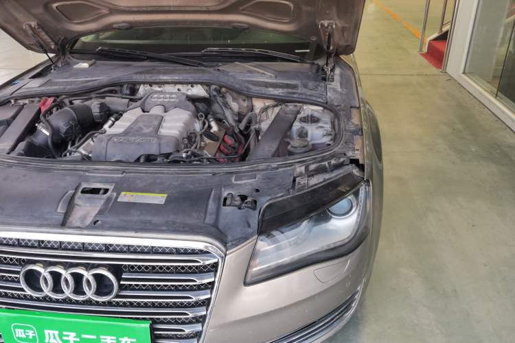 Used Audi A8 2012 A8L 45 TFSI quattro Luxury Model Engine Bay Left