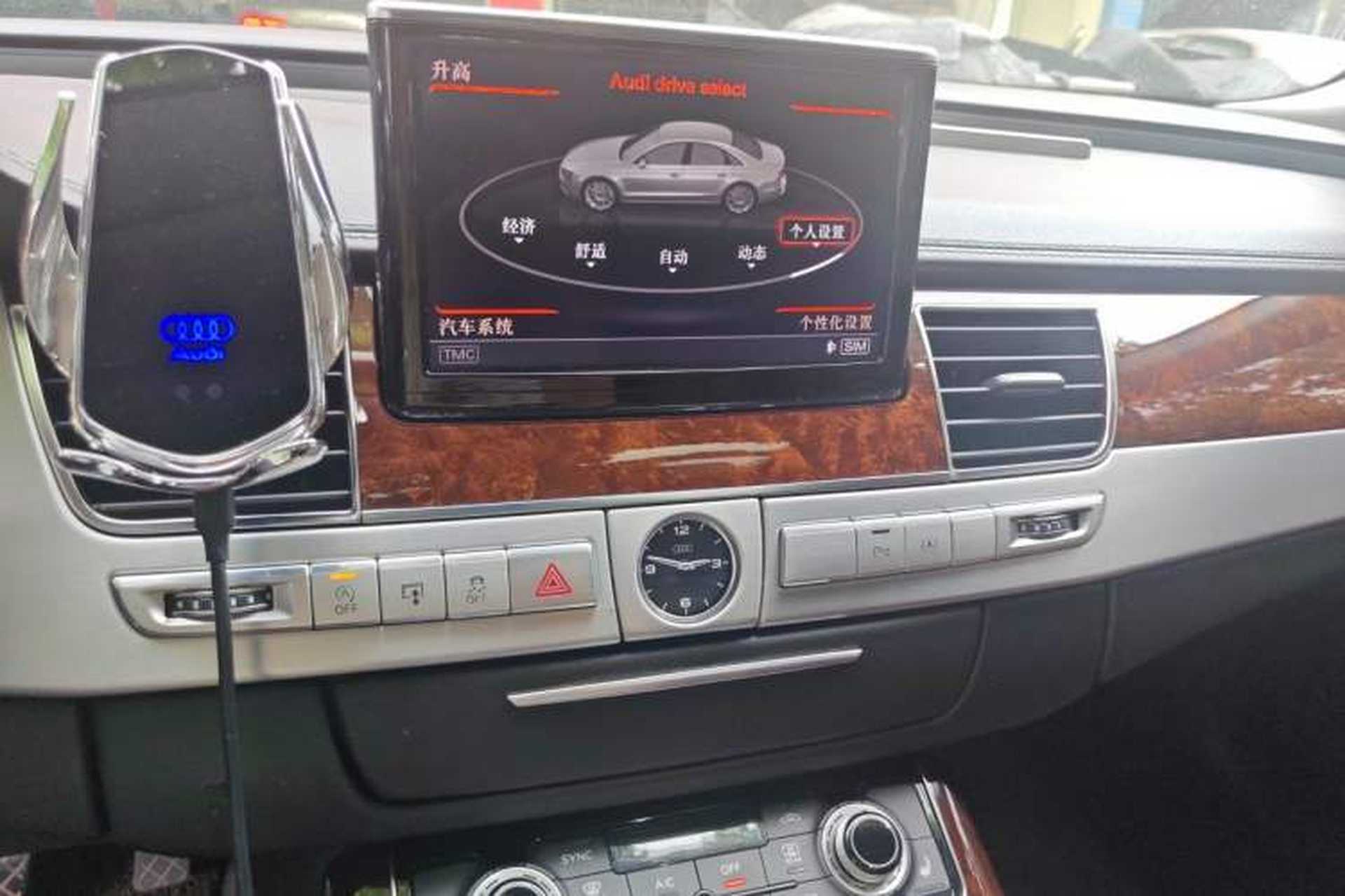 Used Audi A8 2013 A8L 45 TFSI quattro Comfort model Audio And AC Panel