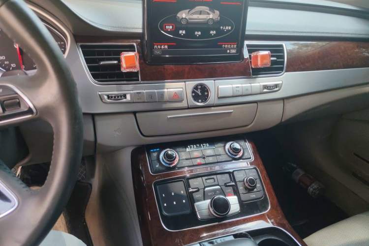 Used Audi A8 2013 A8L 45 TFSI quattro Luxury Model Audio And AC Panel