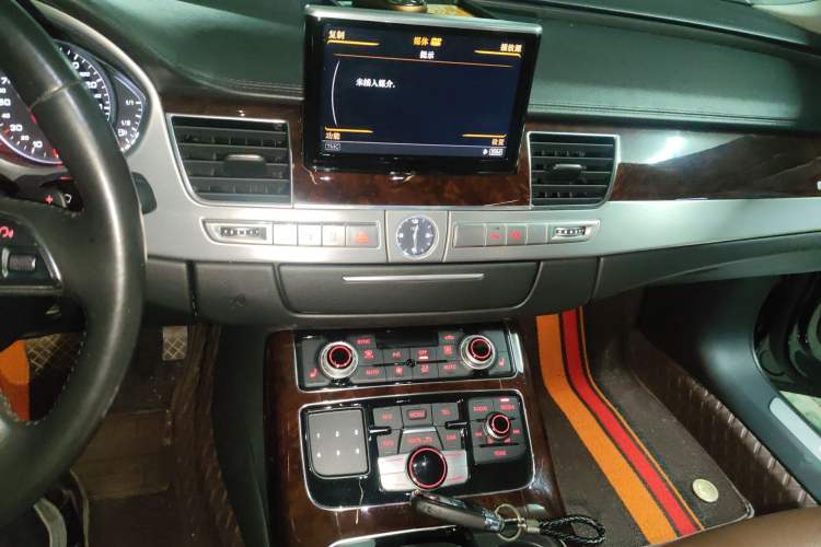 Used Audi A8 2013 A8L 50 TFSI quattro Comfort model Audio And AC Panel