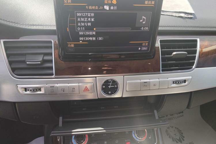 Used Audi A8 2013 A8L 50 TFSI quattro Prestige Edition Audio And AC Panel