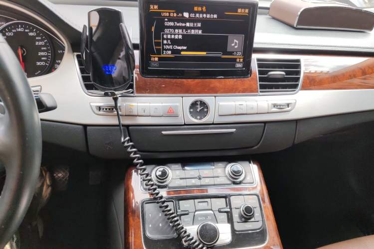Used Audi A8 2013 A8L 30 FSI Comfort Model Audio And AC Panel