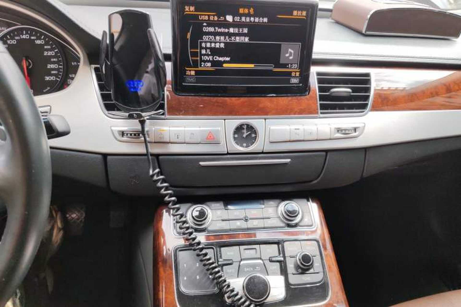 Used Audi A8 2013 A8L 30 FSI Comfort Model Audio And AC Panel