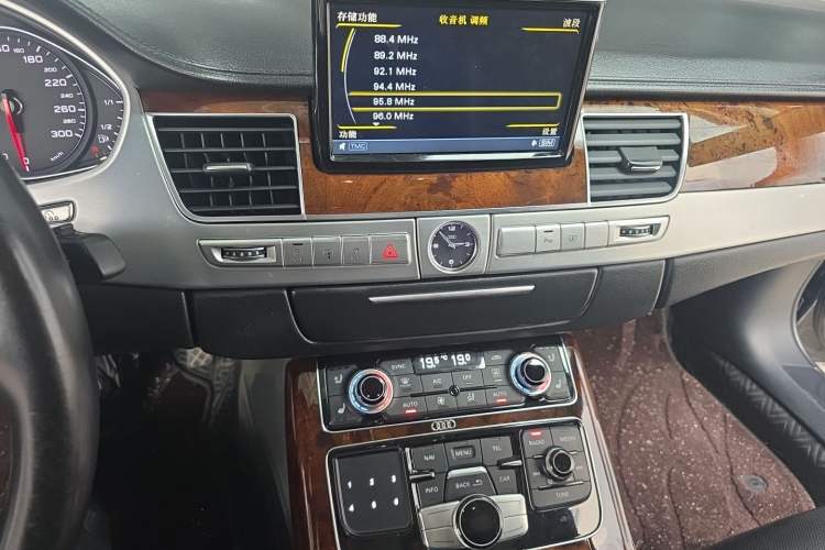 Used Audi A8 2013 A8L 45 TFSI quattro Luxury Model Audio And AC Panel