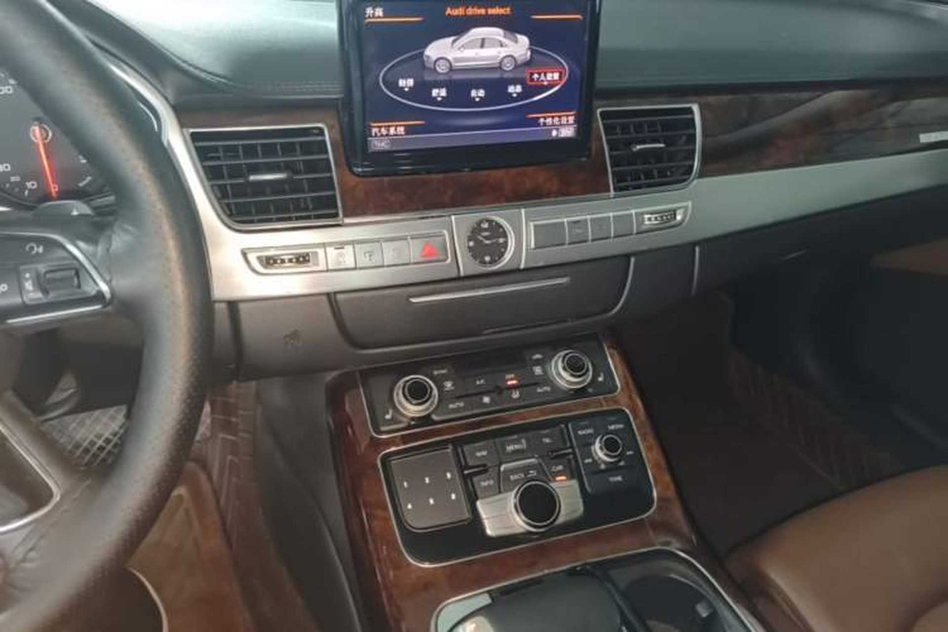 Used Audi A8 2013 A8L 45 TFSI quattro Comfort model Audio And AC Panel