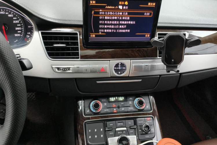 Used Audi A8 2013 A8L 30 FSI Comfort Model Audio And AC Panel