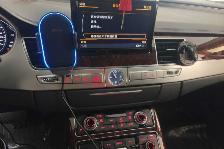 Used Audi A8 2013 A8L 45 TFSI quattro Comfort model Audio And AC Panel