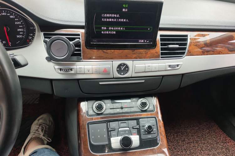 Used Audi A8 2013 A8L 30 FSI Comfort Model Audio And AC Panel