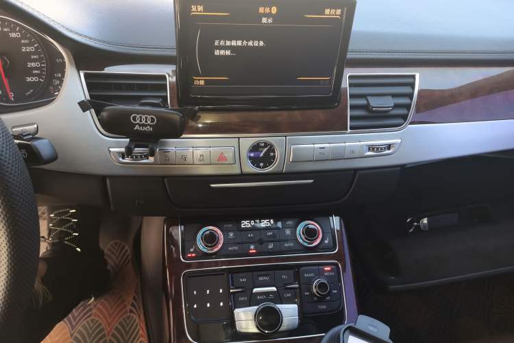 Used Audi A8 2013 A8L 45 TFSI quattro Comfort model Audio And AC Panel
