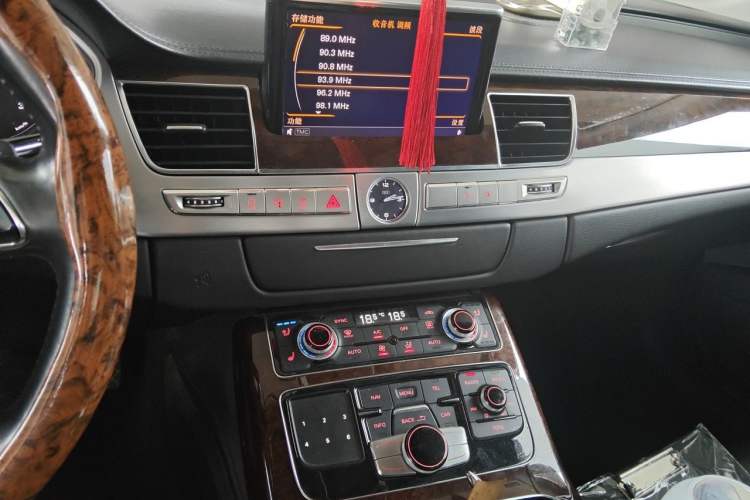 Used Audi A8 2013 A8L 50 TFSI quattro Luxury Model Audio And AC Panel
