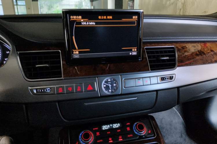 Used Audi A8 2013 A8L 55 TFSI quattro Luxury Model Audio And AC Panel