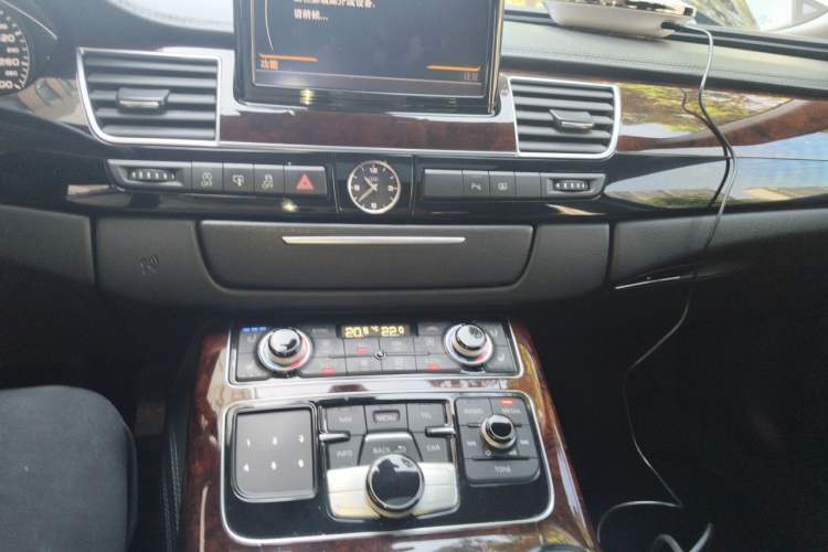 Used Audi A8 2013 A8L 50 TFSI quattro Luxury Model Audio And AC Panel