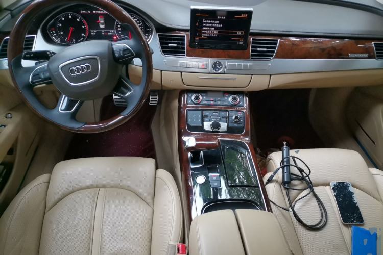 Used Audi A8 2013 A8L 45 TFSI quattro Luxury Model Center Console