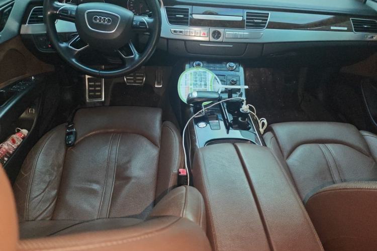 Used Audi A8 2013 A8L 45 TFSI quattro Comfort model Center Console