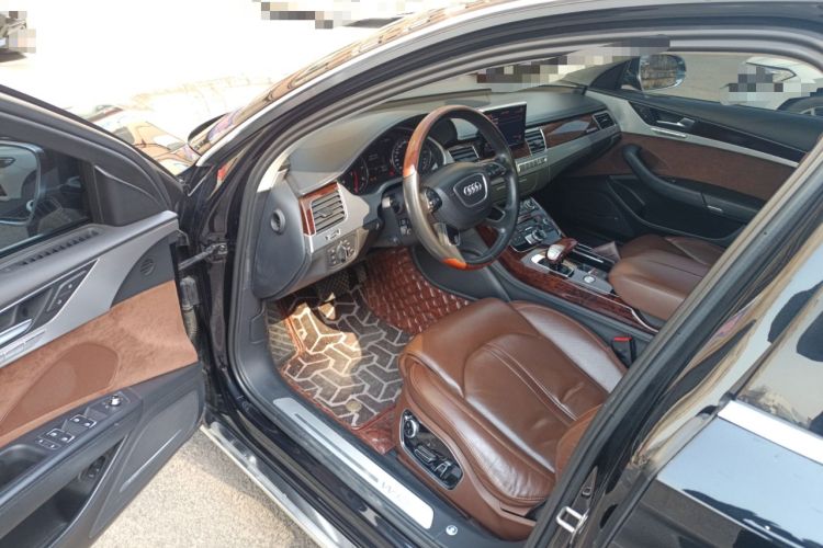 Used Audi A8 2013 A8L 6.3 FSI W12 quattro flagship model Driver Seat