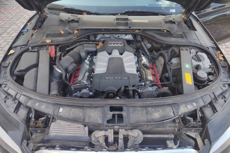 Used Audi A8 2013 A8L 45 TFSI quattro Luxury Model Engine Bay